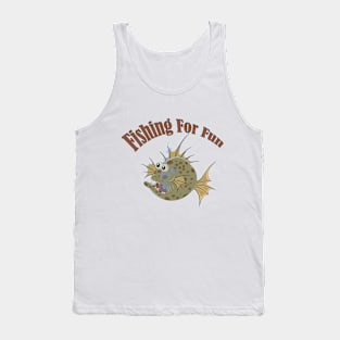 Spiked fish Tank Top